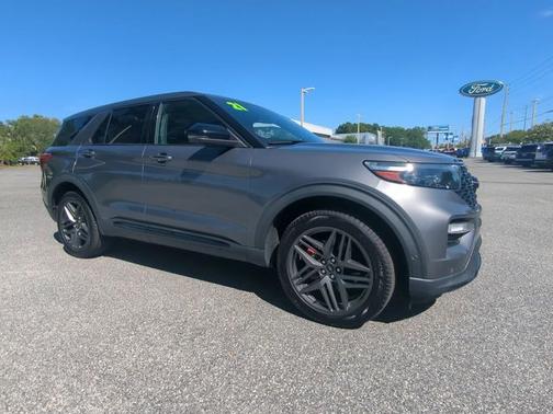 CARBONIZED GRAY METALLIC 2021 Ford Explorer ST