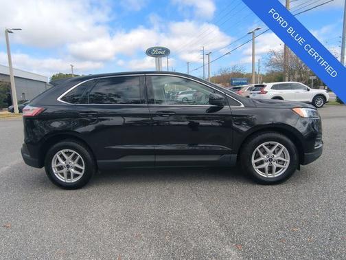 AGATE BLACK METALLIC 2022 Ford Edge SEL