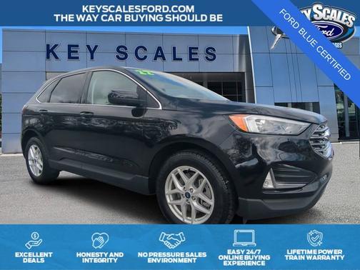 AGATE BLACK METALLIC 2022 Ford Edge SEL