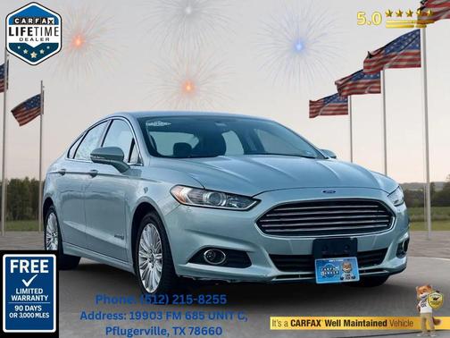 Green 2013 Ford Fusion Hybrid SE Hybrid