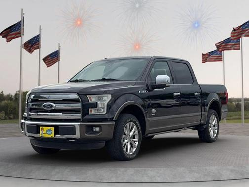 Shadow Black 2016 Ford F-150 King Ranch