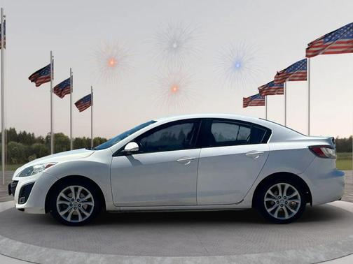 Crystal White Pearl Mica 2010 Mazda Mazda3 s Grand Touring