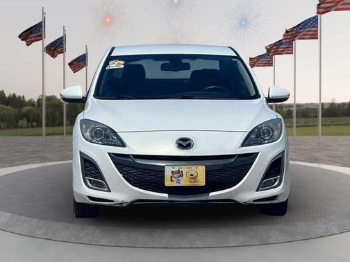 Crystal White Pearl Mica 2010 Mazda Mazda3 s Grand Touring