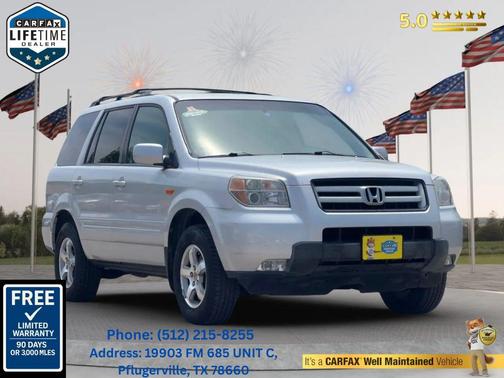 Billet Silver Metallic 2007 Honda Pilot EX