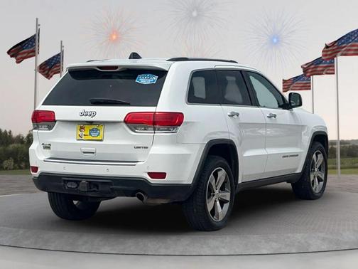 Bright White Clearcoat 2015 Jeep Grand Cherokee Limited