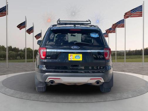 Shadow Black 2017 Ford Explorer sport