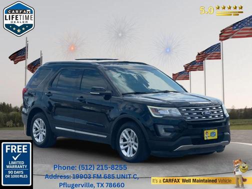 Shadow Black 2017 Ford Explorer sport