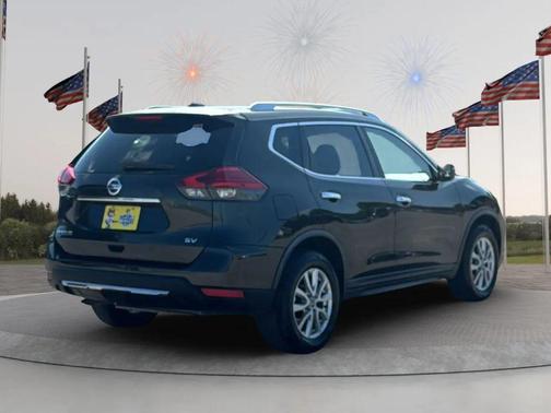 Black 2017 Nissan Rogue SV