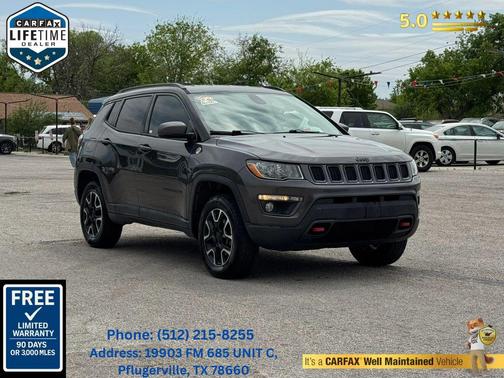 Granite Crystal Metallic Clearcoat 2019 Jeep Compass Trailhawk