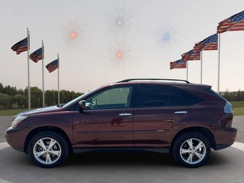 Maroon 2008 Lexus RX 400h Base