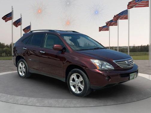 Maroon 2008 Lexus RX 400h Base