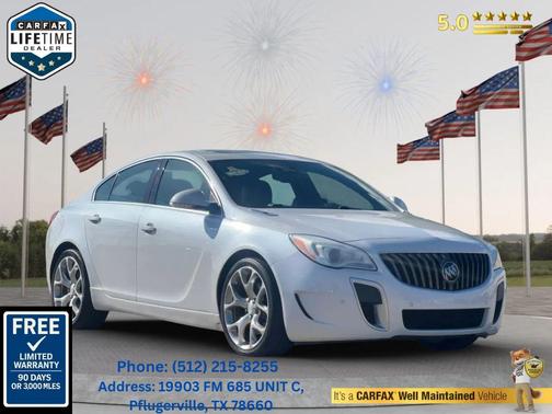 White 2017 Buick Regal GS Sedan 4D