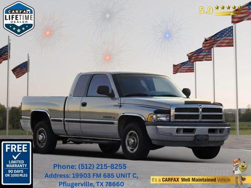 Silver 1998 Dodge Ram 2500 ST Quad Cab