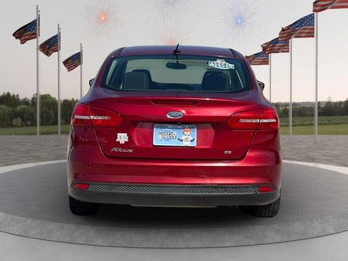 Red 2017 Ford Focus SE