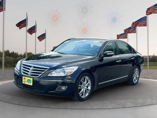 Black Noir Pearl 2011 Hyundai Genesis 4.6