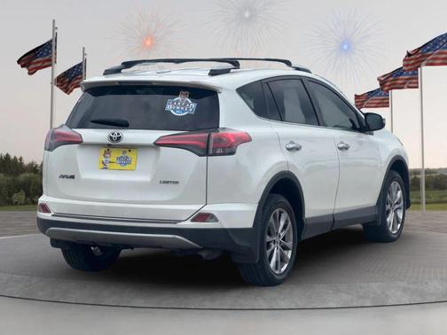 Blizzard Pearl 2018 Toyota RAV4 Limited