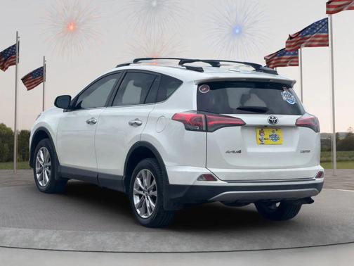 Blizzard Pearl 2018 Toyota RAV4 Limited