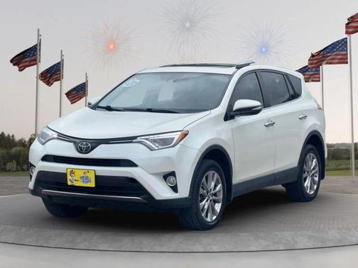 Blizzard Pearl 2018 Toyota RAV4 Limited