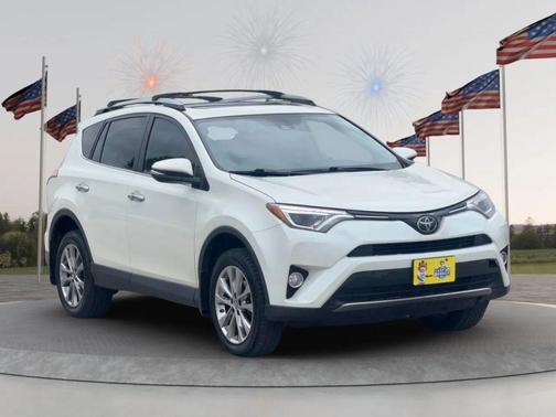 Blizzard Pearl 2018 Toyota RAV4 Limited