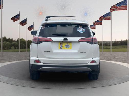 Blizzard Pearl 2018 Toyota RAV4 Limited