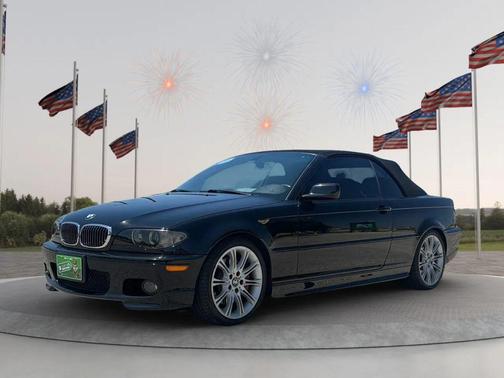 Jet Black 2006 BMW 330 330Ci Convertible 2D