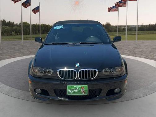 Jet Black 2006 BMW 330 330Ci Convertible 2D