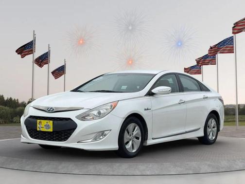 Porcelain White Pearl Mica 2013 Hyundai SONATA Hybrid Base