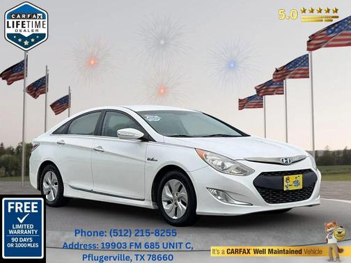 Porcelain White Pearl Mica 2013 Hyundai SONATA Hybrid Base