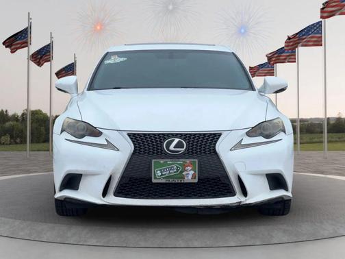 White 2014 Lexus IS 250 Base