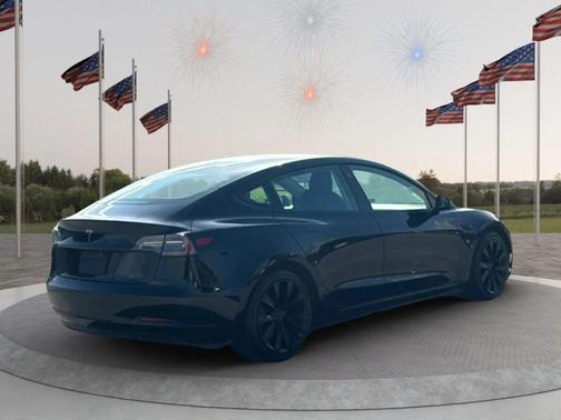 Solid Black 2021 Tesla Model 3 Standard Range Plus
