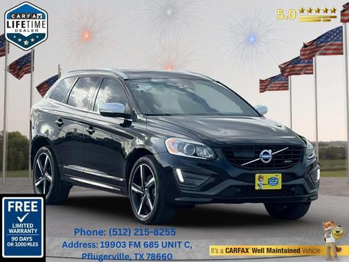 Black Sapphire Metallic 2014 Volvo XC60 T6 R-Design Platinum