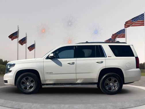 White Diamond Tricoat 2015 Chevrolet Tahoe LT