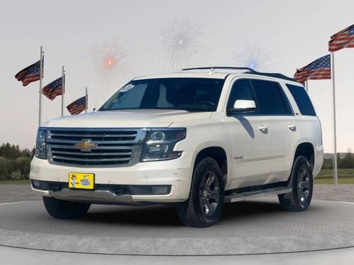 White Diamond Tricoat 2015 Chevrolet Tahoe LT