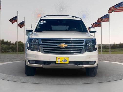 White Diamond Tricoat 2015 Chevrolet Tahoe LT