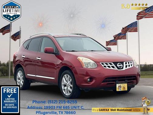 Cayenne Red 2011 Nissan Rogue SV