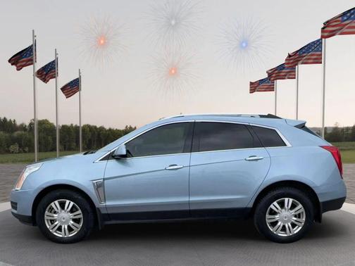 Sapphire Blue Metallic 2014 Cadillac SRX Luxury Collection