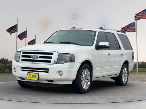 White Platinum Metallic Tri-Coat 2013 Ford Expedition Limited
