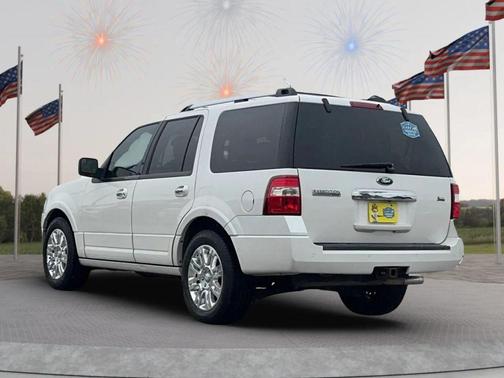 White Platinum Metallic Tri-Coat 2013 Ford Expedition Limited
