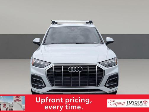 Glacier White 2021 Audi Q5 45 Premium