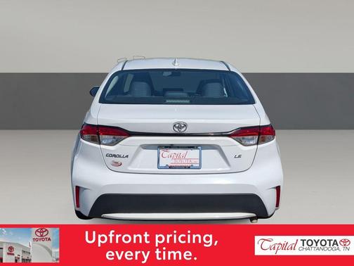 Super White 2021 Toyota Corolla LE