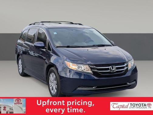 Obsidian Blue Pearl 2017 Honda Odyssey EX-L