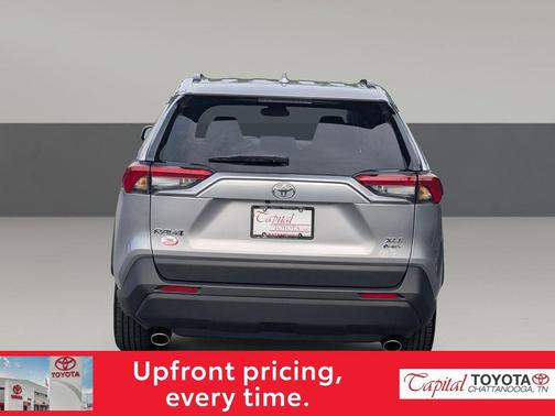 Silver Sky Metallic 2025 Toyota RAV4 Hybrid XLE