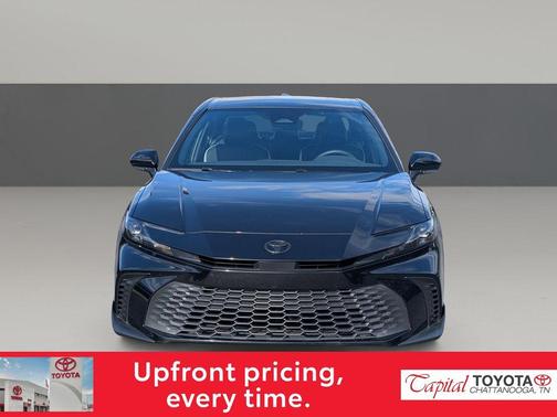 Midnight Black Metallic 2025 Toyota Camry SE