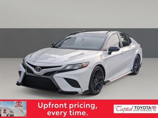 Midnight Black Metallic 2021 Toyota Camry TRD