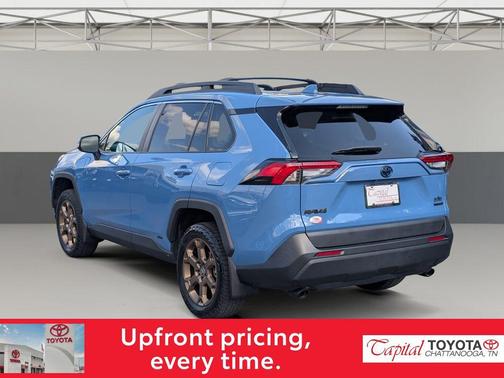 Cavalry Blue 2023 Toyota RAV4 Hybrid Woodland Edition