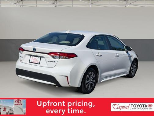 Super White 2020 Toyota Corolla Hybrid LE