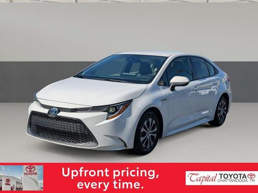 Super White 2020 Toyota Corolla Hybrid LE
