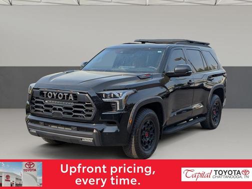 Midnight Black Metallic 2025 Toyota Sequoia TRD Pro