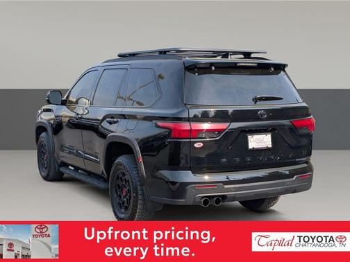 Midnight Black Metallic 2025 Toyota Sequoia TRD Pro