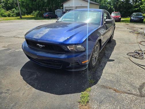 Blue 2010 Ford Mustang Base